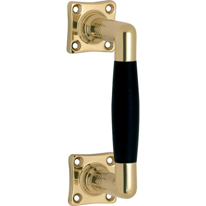 324.0005.35 Ziehgriff - L 112 mm, antiker Türgriff, Balkongriff, Terrassentürgriff