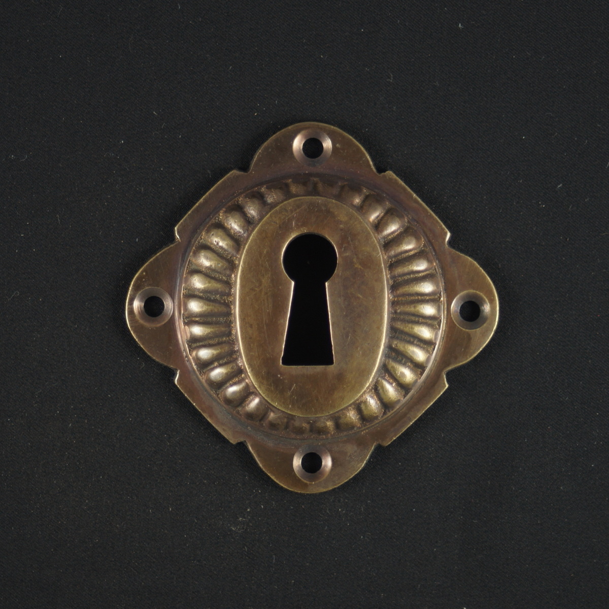 320.0091.45 Schlüsselrosette - antike Tür Rosette, Zierrosette, Türbeschlag