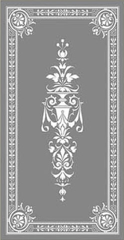 Historische Glasscheibe,mittlere Größe, sandgestrahlt, Motiv 816