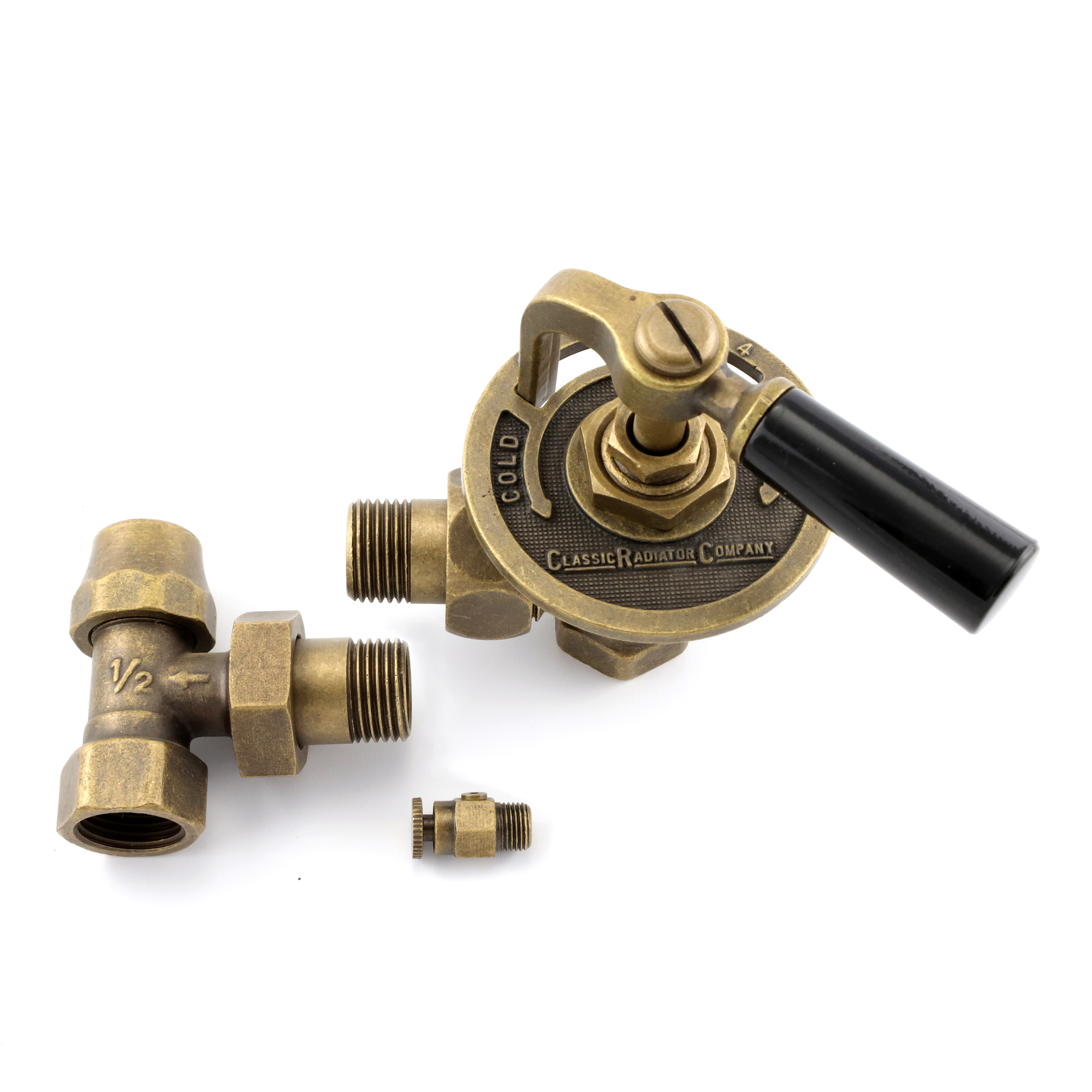 17.022.V JCB  "Traditio Minor" Heizkörperventil / Heizkörperregler / Heizungsregulat gerades Ventil 17.022.V JCB  "Traditio Minor" Heizkörperventil / Heizkörperregler / Heizungsregulat gerades Ventil