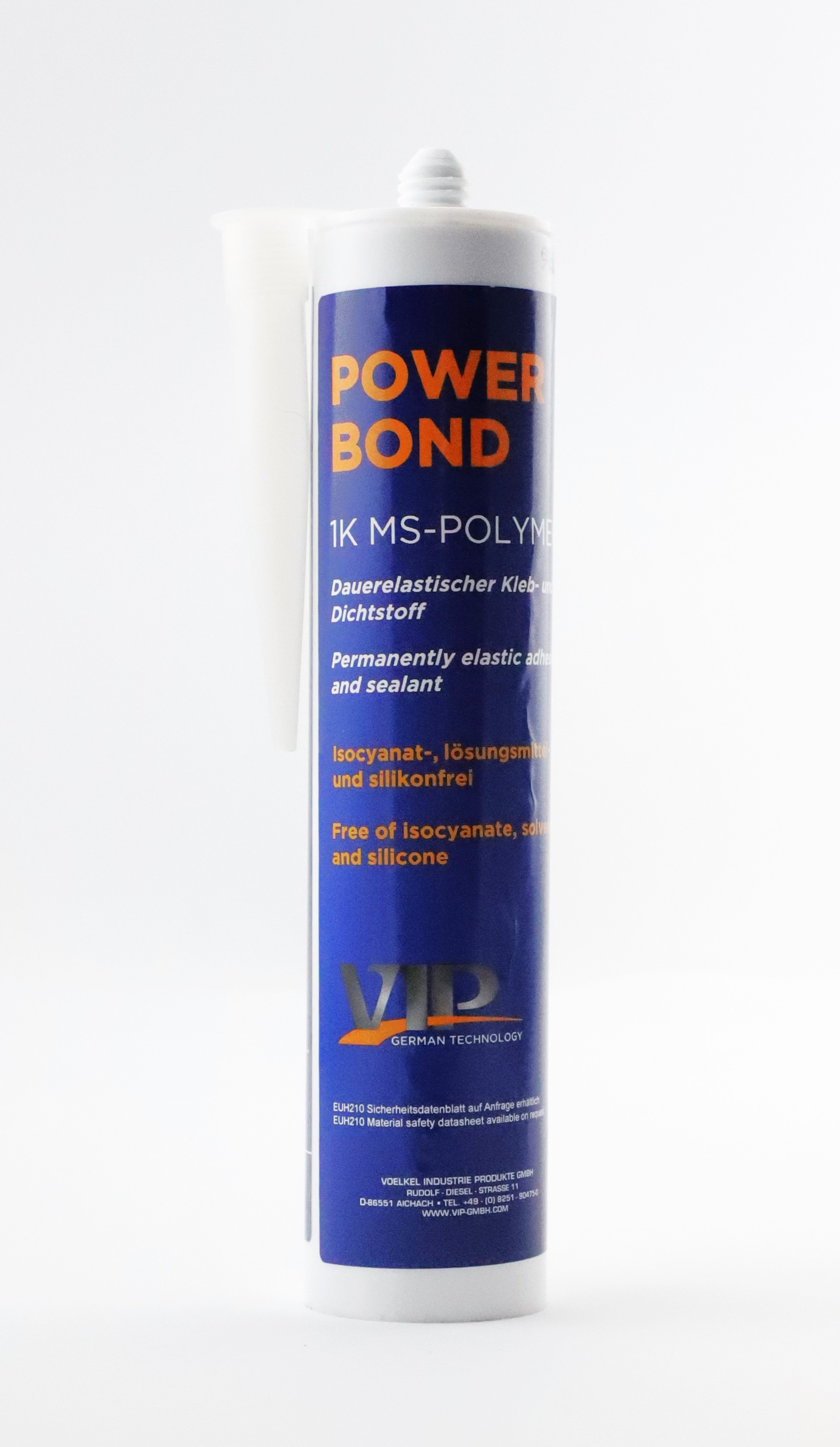 12492  1-K Modifizierte Silan Polymere (MS Polymer) Power Bond Greentech 290 ml