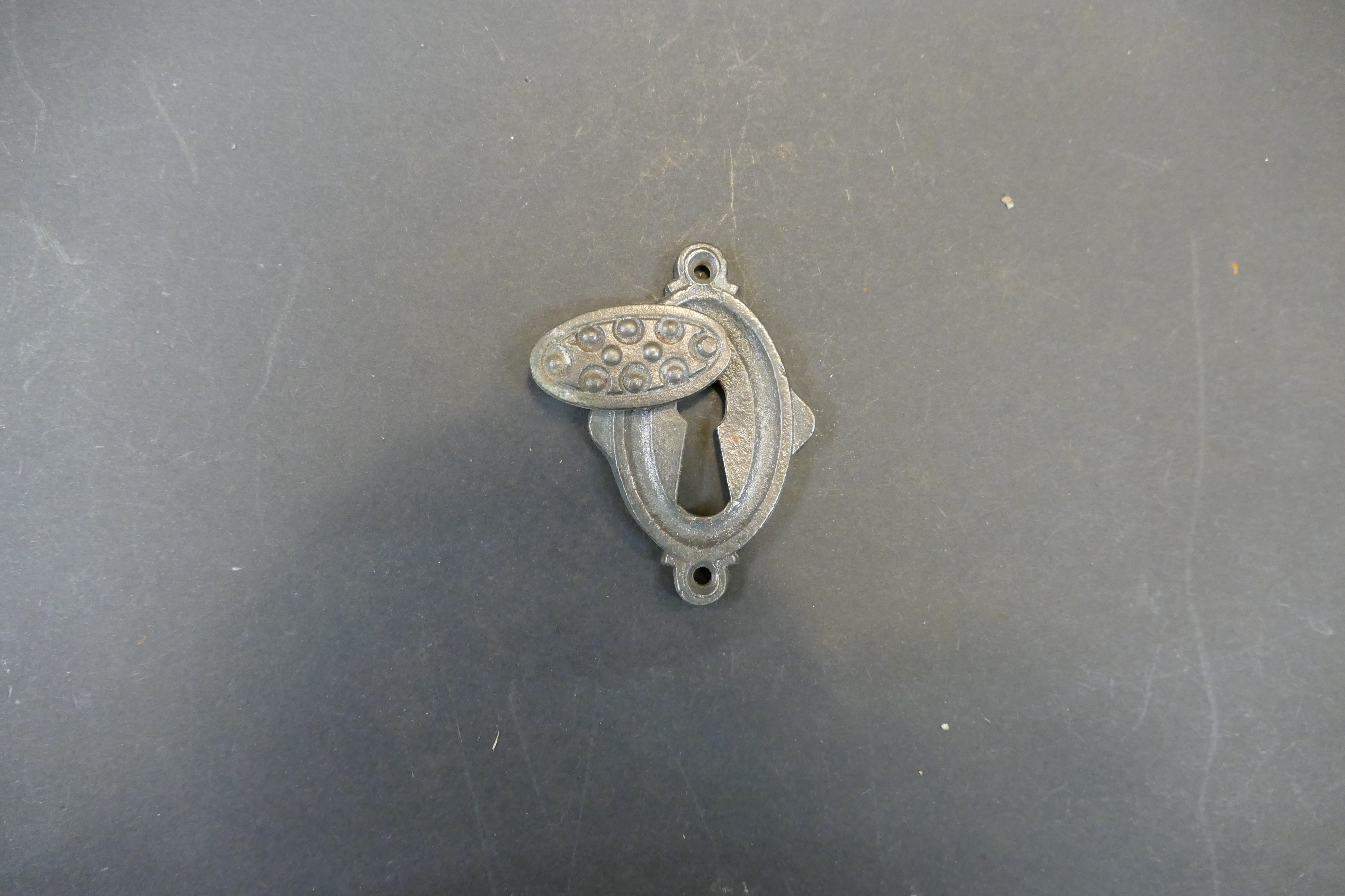 JCB original antike Schlüsselrosette