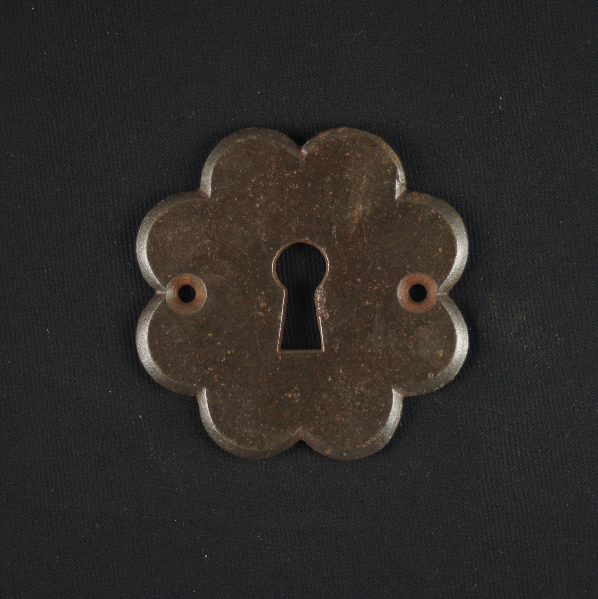 320.0035.60 Schlüsselrosette - antike Tür Rosette, Zierrosette, Türbeschlag