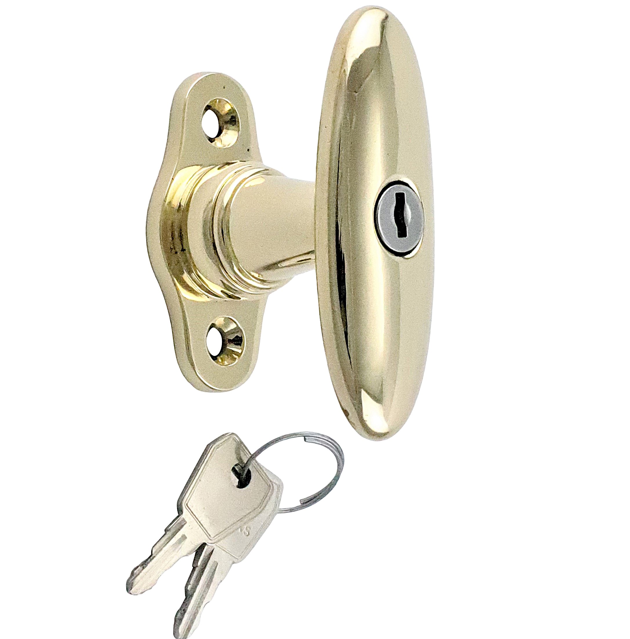 410.0065.35 JCB Fensterolive abschließbar 20er Jahre Stil - antike Fensterbeschläge, Fenstergriffe