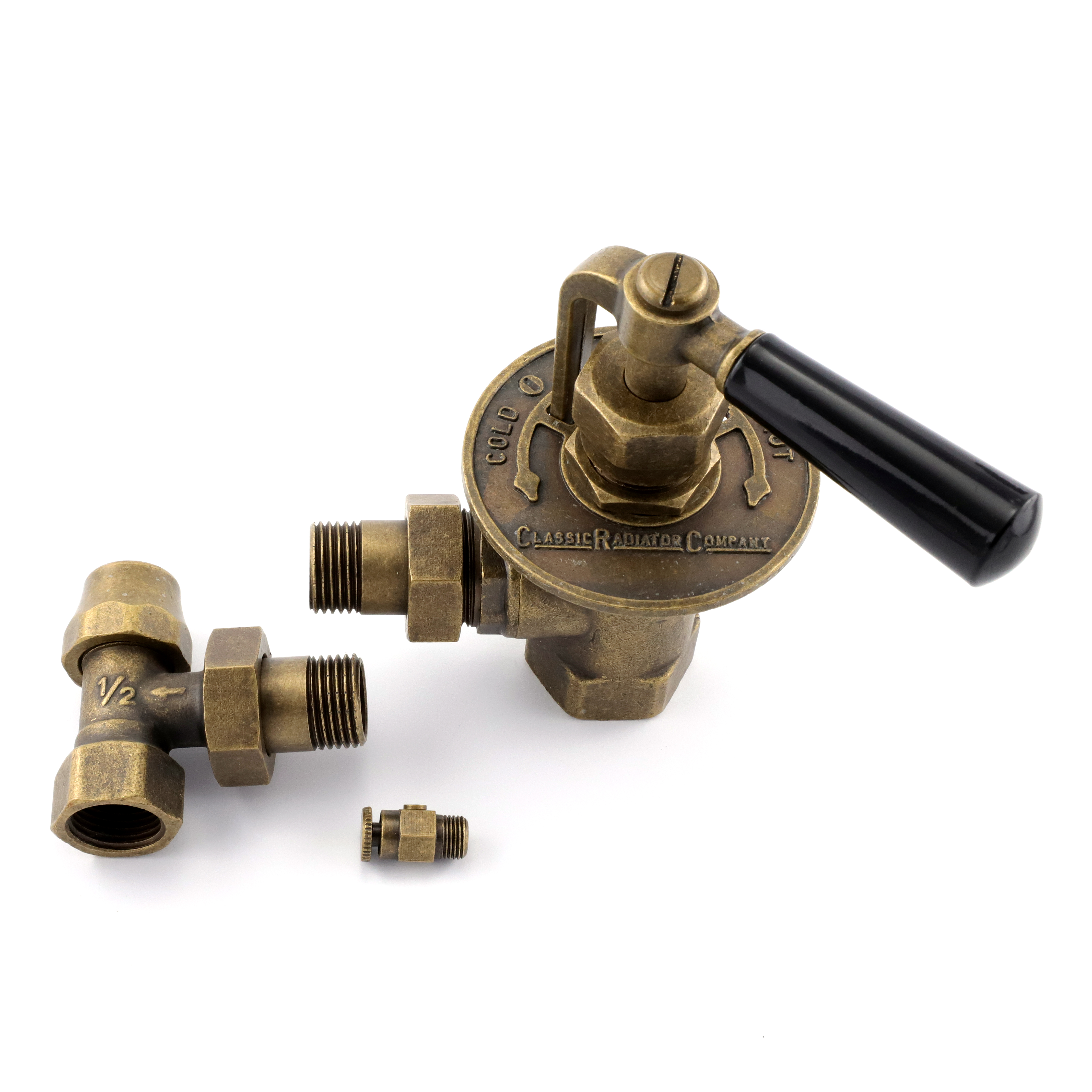 17.024.V Traditio Heizkörperventil / Heizkörperregler / Heizungsregulat, Eckventil   17.024.V Traditio Heizkörperventil / Heizkörperregler / Heizungsregulat, Eckventil