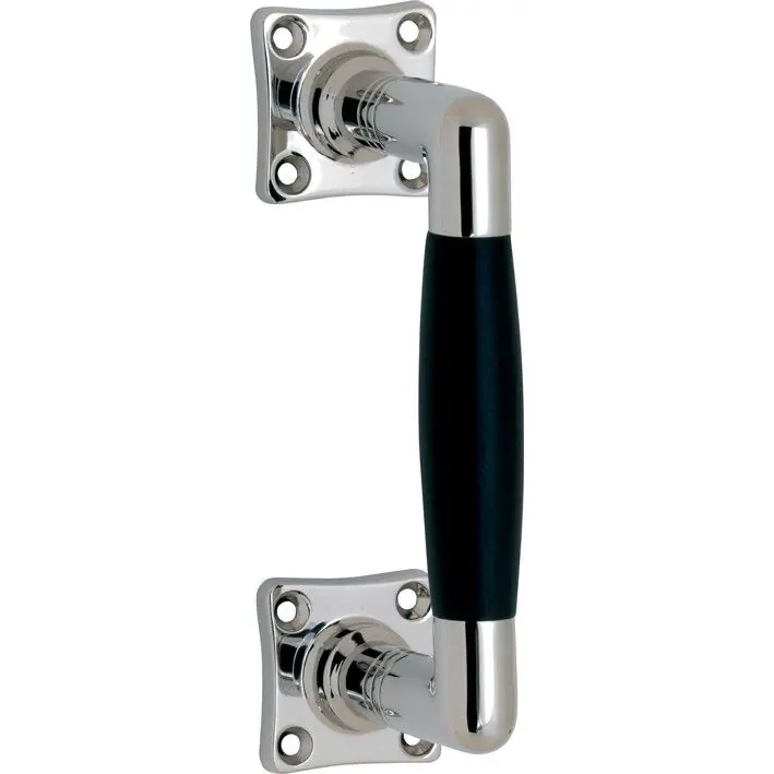 324.0011.10  Ziehgriff - L 112 mm, antiker Türgriff, Balkongriff, Terrassentürgriff