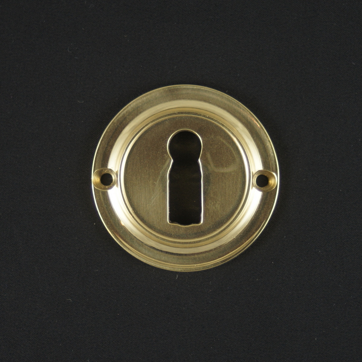 320.0001.35 20er Jahre Schlüsselrosette - antike Tür Rosette, Zierrosette, Türbeschlag