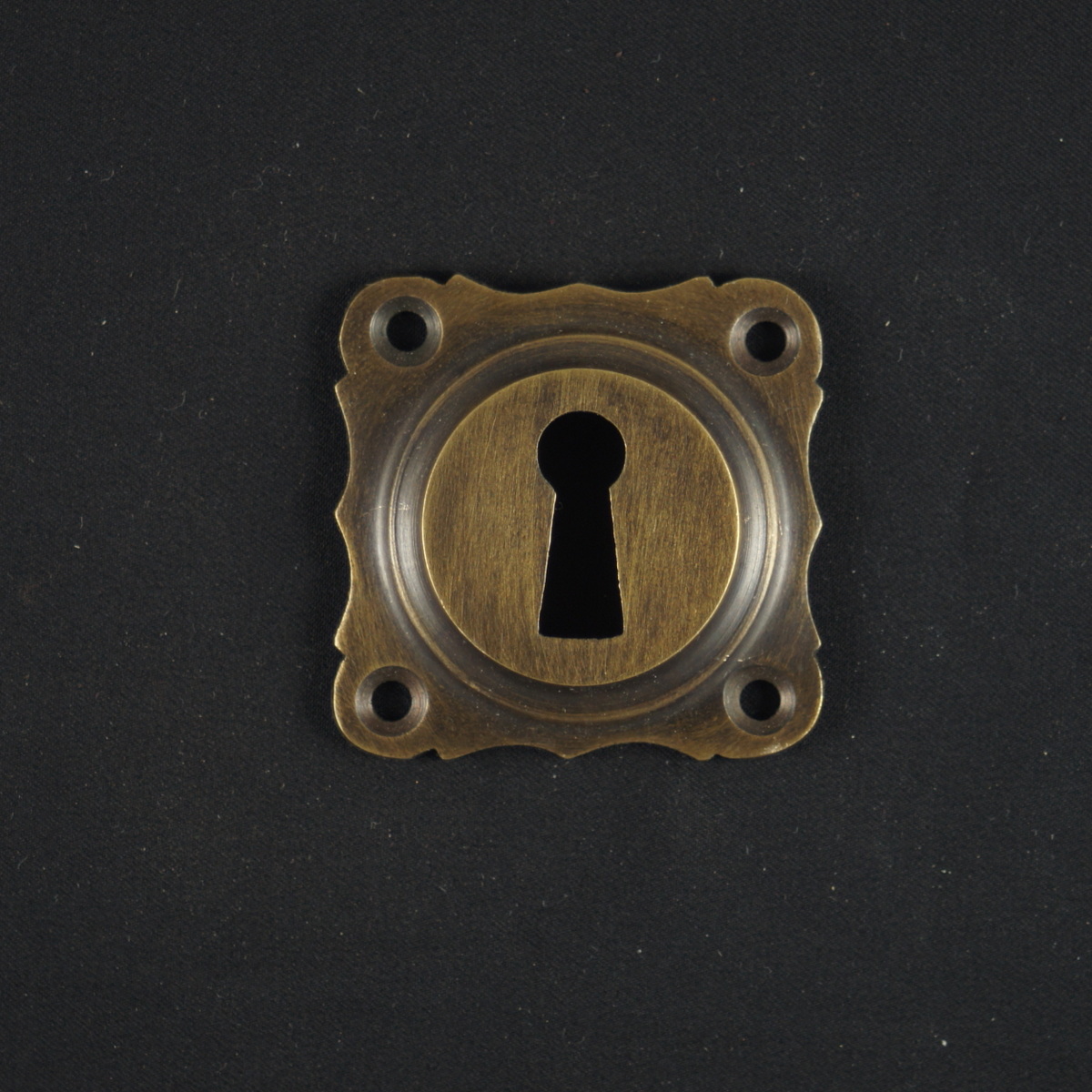 320.0076.45  Schlüsselrosette - antike Tür Rosette, Zierrosette, Türbeschlag
